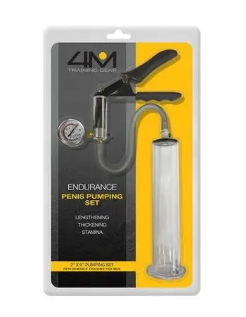 4m Endurance Penis Pumping Set - 2" X 9"