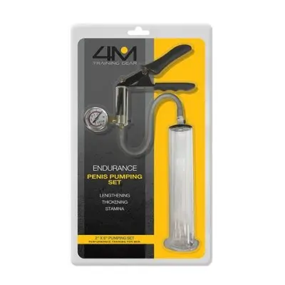 4m Endurance Penis Pumping Set - 2" X 9"
