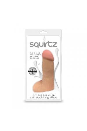 Squirtz Cyberskin 7.5" Squirting Dildo