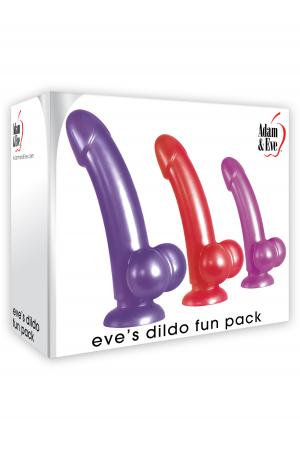 Eve's Dildo Fun Pack - 3 Pack