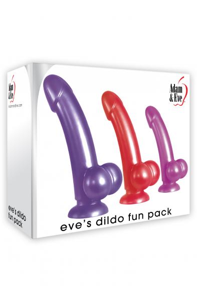 Eve's Dildo Fun Pack - 3 Pack