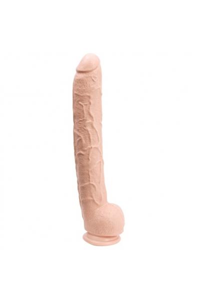 Dick Rambone Cock - 17 Inch - White