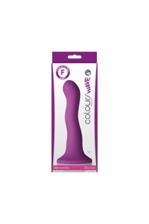 Colours - Wave - 6 Inch Dildo - Purple