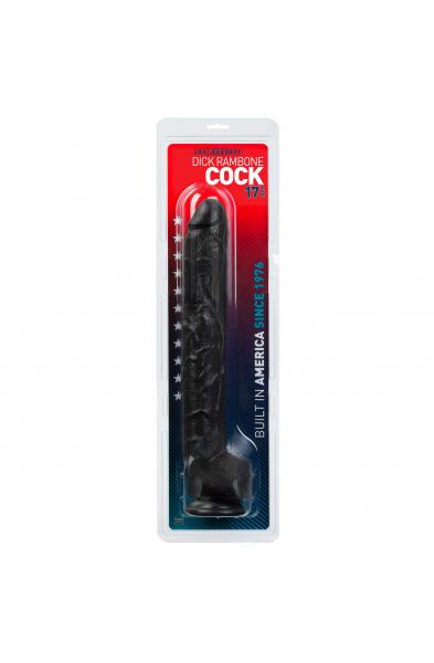 Dick Rambone Cock - 17 Inch - Black