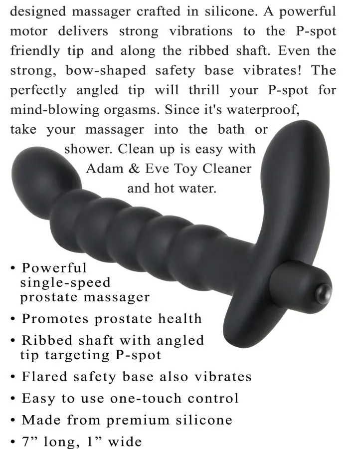 P-Spot Vibrating Prostate Massager