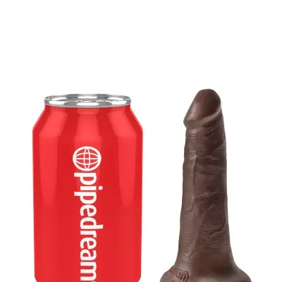 King Cock 5" Cock - Brown