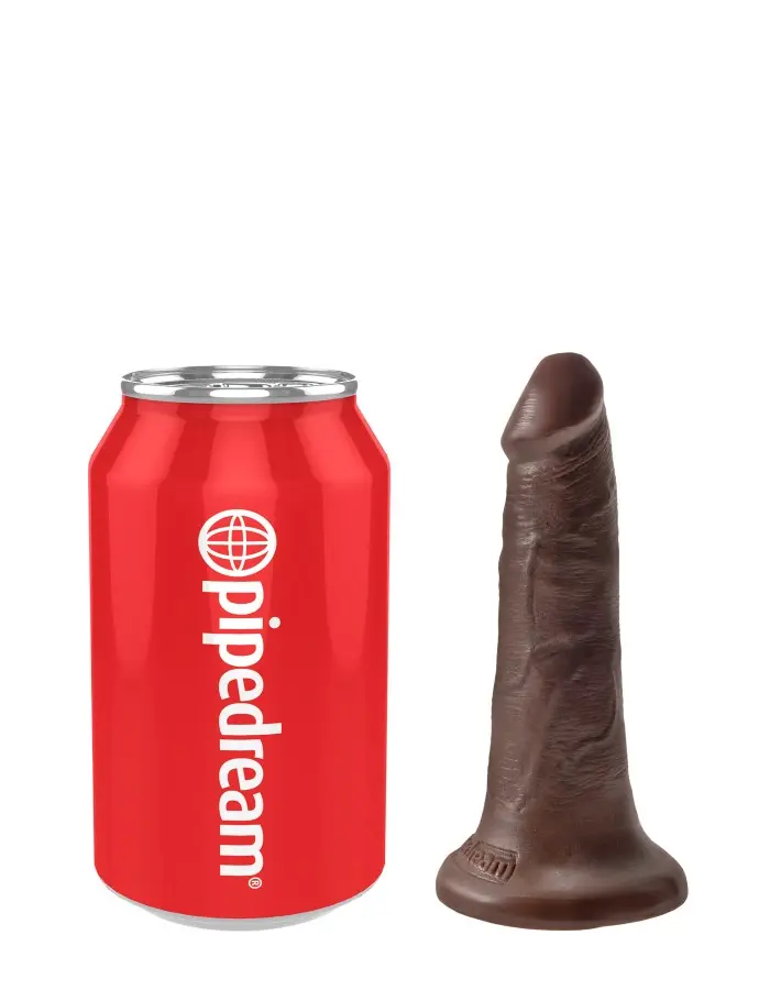 King Cock 5" Cock - Brown