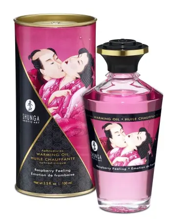Aphrodisiac Warming Oil - Raspberry Feeling