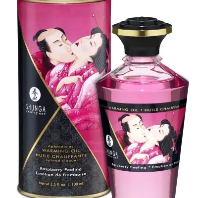 Aphrodisiac Warming Oil - Raspberry Feeling