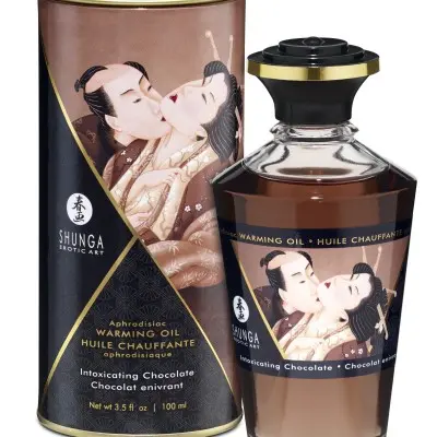 Aphrodisiac Warming Oil - Intoxicating Chocolate