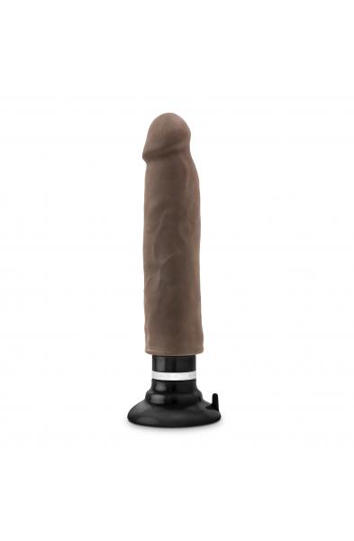 Au Naturel - 11 Inch Sensa Feel Magnum Vibrating  Dong - Chocolate