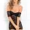 Seductively Stunning Lace Dress - Medium/ Large -  Black