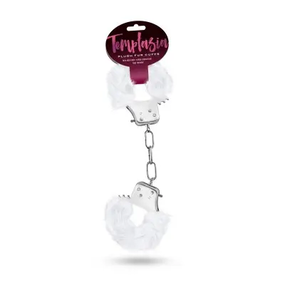 Temptasia - Plush Fur Cuffs - White