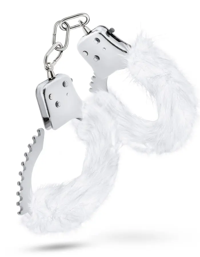 Temptasia - Plush Fur Cuffs - White