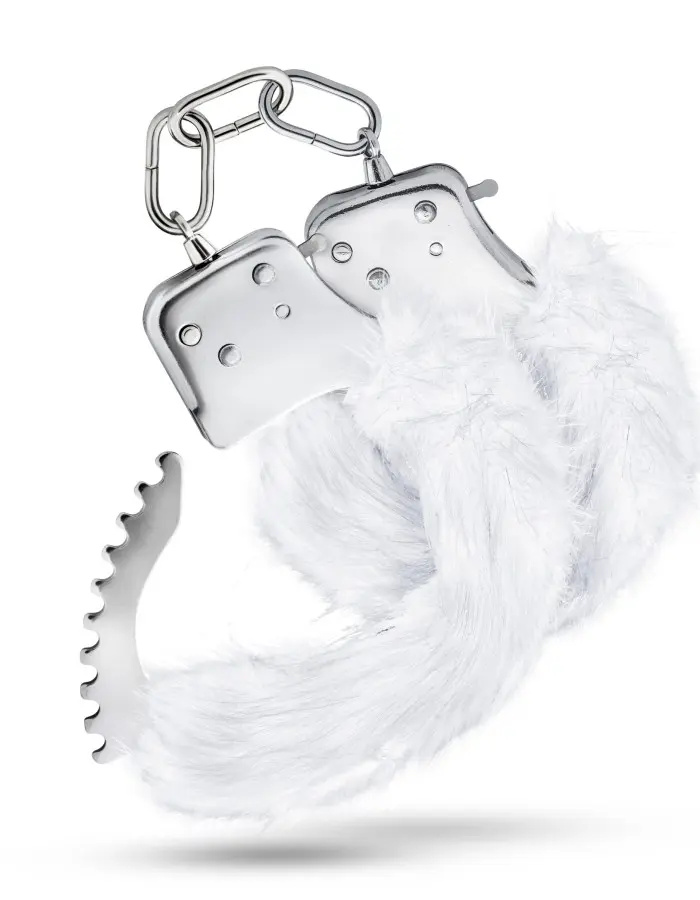 Temptasia - Plush Fur Cuffs - White