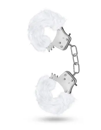 Temptasia - Plush Fur Cuffs - White