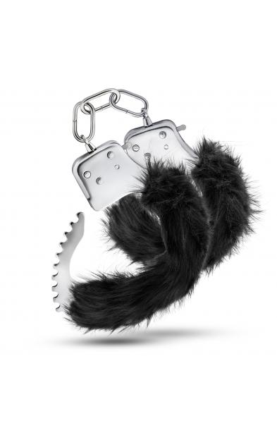 Temptasia - Plush Fur Cuffs - Black