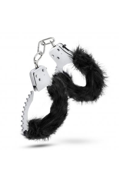 Temptasia - Plush Fur Cuffs - Black