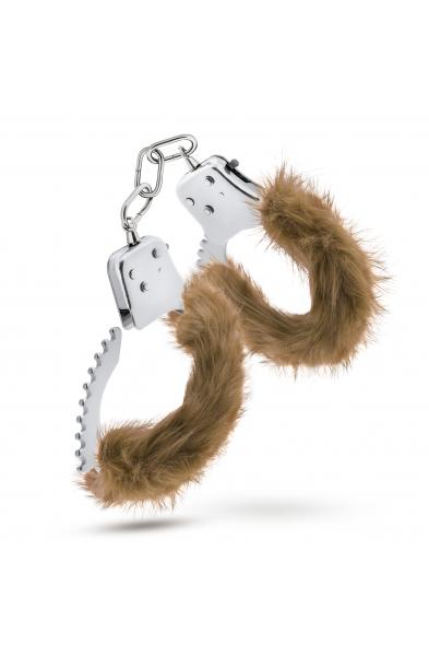 Temptasia - Plush Fur Cuffs - Brown