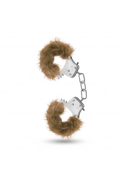 Temptasia - Plush Fur Cuffs - Brown