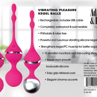 Rechargeable Vibrating Kegel