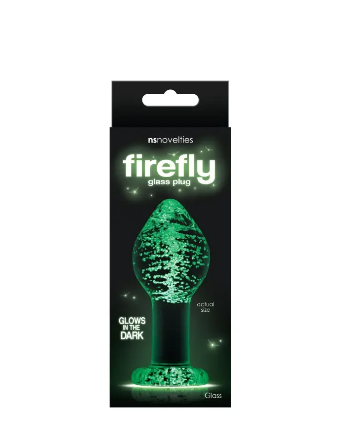Firefly Glass - Plug - Large - Clear