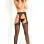 Suspender Thigh Highs - One Size - Black