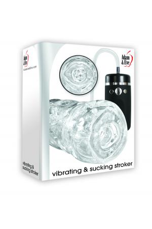 Adam and Eve Vibrating & Vacuum Sucking Stroker