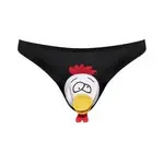 Choke the Chicken Bikini - One Size - Black