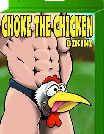 Choke the Chicken Bikini - One Size - Black