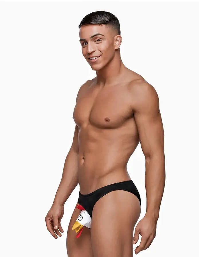 Choke the Chicken Bikini - One Size - Black