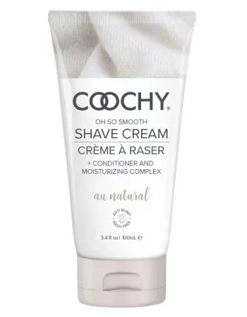 Coochy Shave Cream - Au Natural - 3.4 Oz