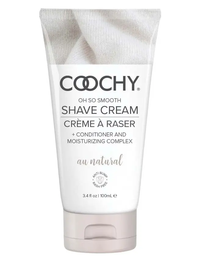 Coochy Shave Cream - Au Natural - 3.4 Oz