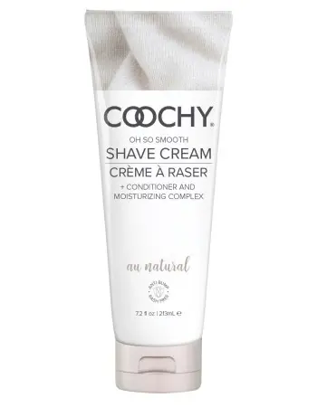 Coochy Shave Cream - Au Natural - 7.2 Oz