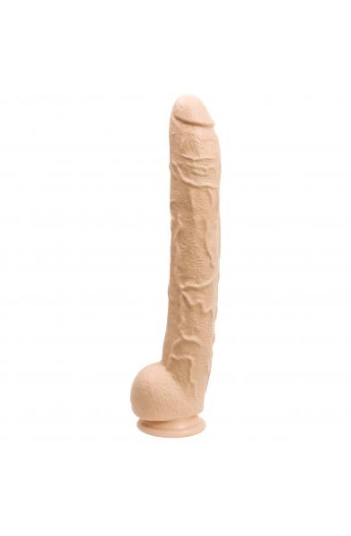 Dick Rambone Cock - 17 Inch - White - Bulk