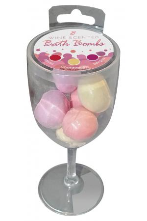 Wine Scented Bath Bombs