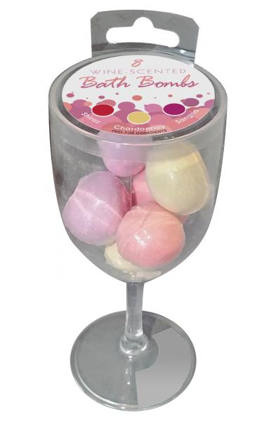 Wine Scented Bath Bombs