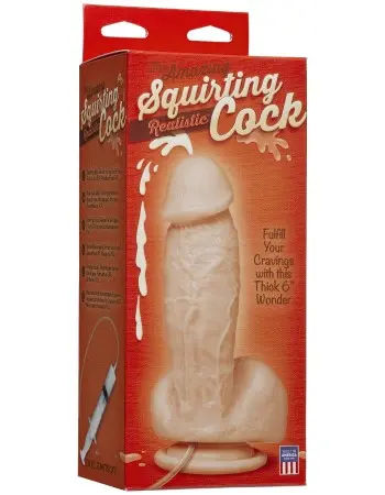 Squirting Realistic Cock