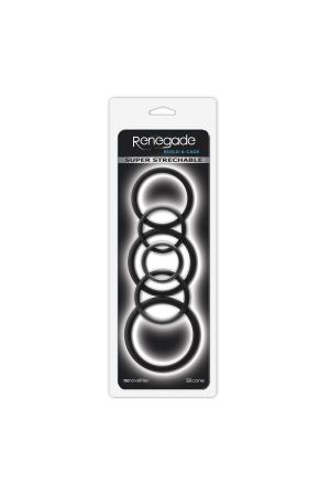 Renegade Build-a-Cage Rings - Black