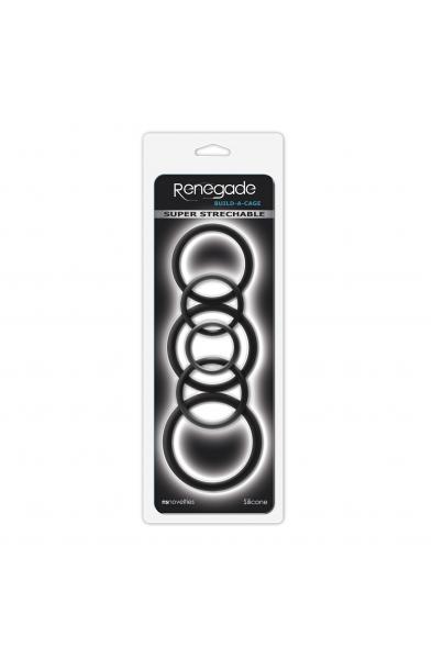 Renegade Build-a-Cage Rings - Black