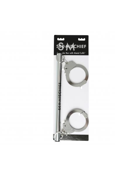 Sex and Mischief Spreader Bar With Metal Cuffs