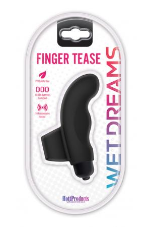 Wet Dreams - Finger Tease - Black