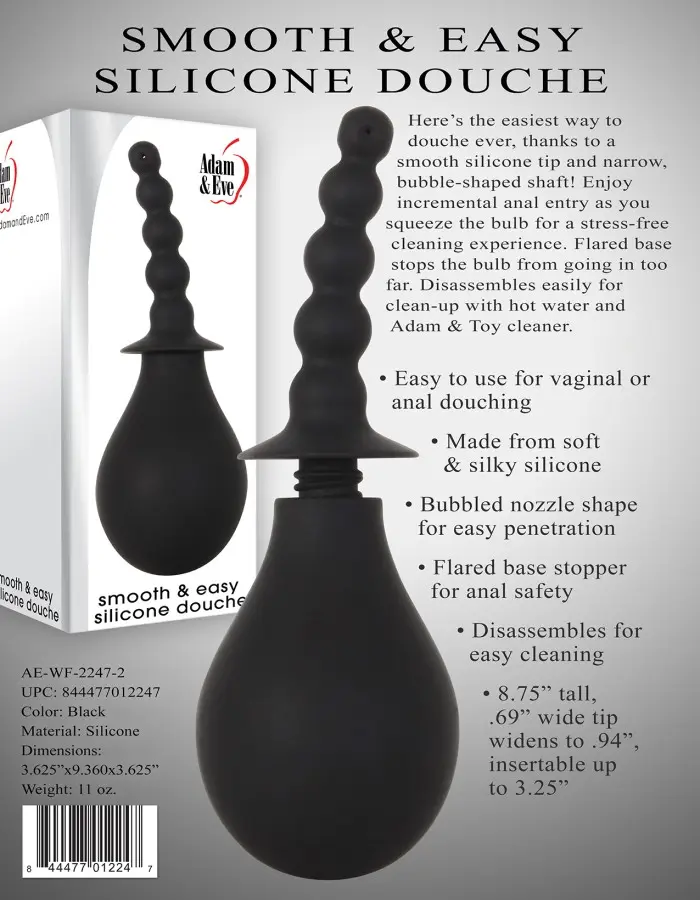 Smooth & Easy Silicone Douche