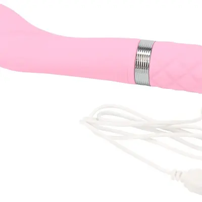 Pillow Talk Sassy G-Spot Vibe  With Swarovski Crystal - Pink