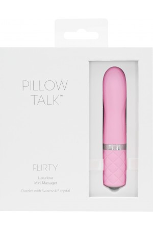 Pillow Talk Flirty Vibe  With Swarovski Crystal - Pink