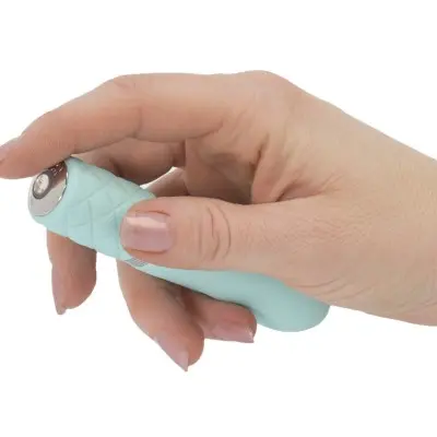 Pillow Talk Flirty Vibe  With Swarovski Crystal - Teal