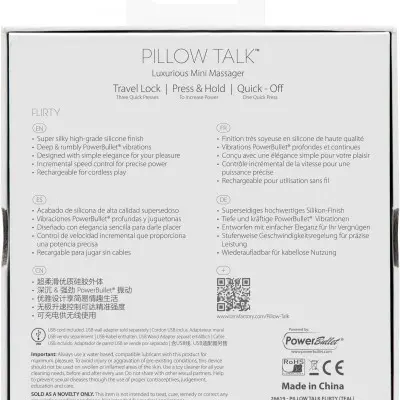 Pillow Talk Flirty Vibe  With Swarovski Crystal - Teal
