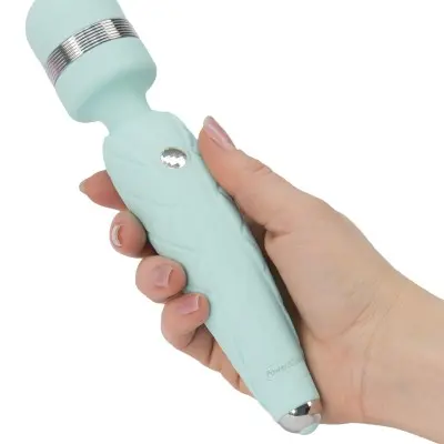 Pillow Talk Cheeky Wand With Swarovski Crystal - Teal
