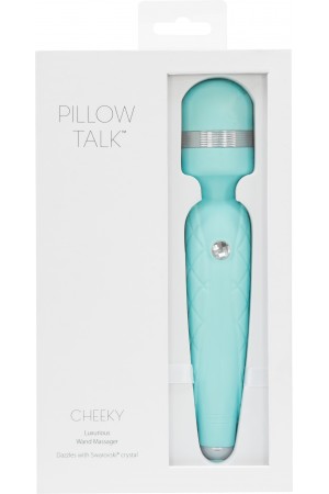 Pillow Talk Cheeky Wand With Swarovski Crystal - Teal