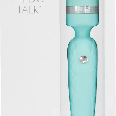 Pillow Talk Cheeky Wand With Swarovski Crystal - Teal